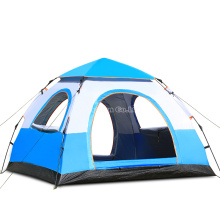 3-4 Personen Campingzelt Spinnerei Automatische Zelte